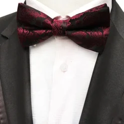 Sale OUKU Men's Bow Tie Party Work Jacquard Formal Party Evening