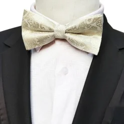 Sale OUKU Men's Bow Tie Party Work Jacquard Formal Party Evening
