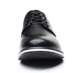 Sale OUKU Men's Brown Leather Oxford Shoes with Non-Slip Rubber Sole - Stylish and Comfortable Dress Shoes for Formal and Casual Wear