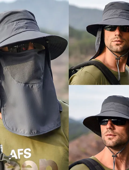Hot OUKU Men's Bucket Hat Sun Hat Fishing Hat Boonie hat Hiking Hat Black Pink Chinlon Streetwear Stylish Casual Outdoor Daily Going out Letter Embroidery UV Sun Protection Sunscreen Quick Dry Lightweight