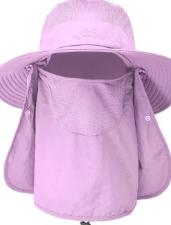 Hot OUKU Men's Bucket Hat Sun Hat Fishing Hat Boonie hat Hiking Hat Black Pink Chinlon Streetwear Stylish Casual Outdoor Daily Going out Letter Embroidery UV Sun Protection Sunscreen Quick Dry Lightweight