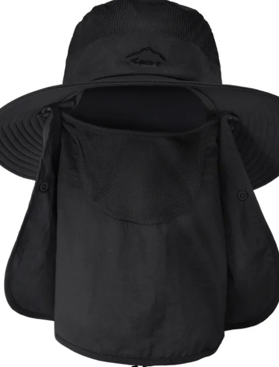 Hot OUKU Men's Bucket Hat Sun Hat Fishing Hat Boonie hat Hiking Hat Black Pink Chinlon Streetwear Stylish Casual Outdoor Daily Going out Letter Embroidery UV Sun Protection Sunscreen Quick Dry Lightweight
