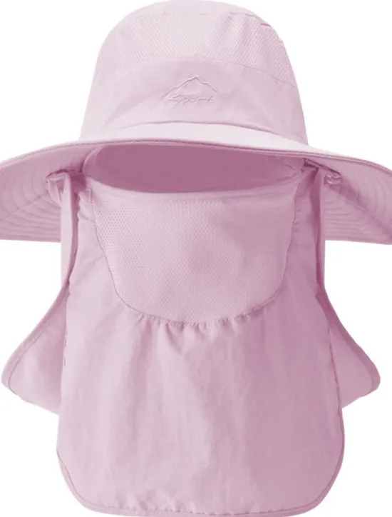 Hot OUKU Men's Bucket Hat Sun Hat Fishing Hat Boonie hat Hiking Hat Black Pink Chinlon Streetwear Stylish Casual Outdoor Daily Going out Letter Embroidery UV Sun Protection Sunscreen Quick Dry Lightweight