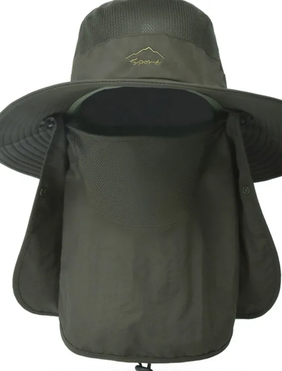 Hot OUKU Men's Bucket Hat Sun Hat Fishing Hat Boonie hat Hiking Hat Black Pink Chinlon Streetwear Stylish Casual Outdoor Daily Going out Letter Embroidery UV Sun Protection Sunscreen Quick Dry Lightweight