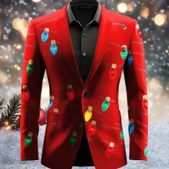 Outlet OUKU Men's bulb Long Sleeve Turndown Artistic Casual Party Evening Wear Daily Buttons 3D Print Multi Pocket