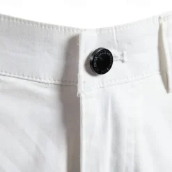 Outlet OUKU Men's Burmuda Shorts Work Shorts Golf Shorts Pocket Plain Comfort Breathable Knee Length Outdoor Business Fashion Casual Black White