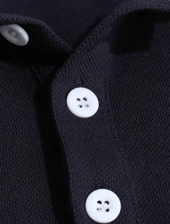 OUKU Men's Button Up Polos Cotton Polo Shirt Casual Holiday Lapel Short Sleeve Fashion Basic Color Block Patchwork Embroidered Summer Regular Fit Black Wine Navy Blue Green Grey Button Up Polos