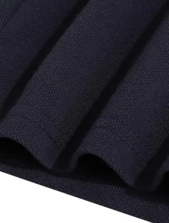 OUKU Men's Button Up Polos Cotton Polo Shirt Casual Holiday Lapel Short Sleeve Fashion Basic Color Block Patchwork Embroidered Summer Regular Fit Black Wine Navy Blue Green Grey Button Up Polos