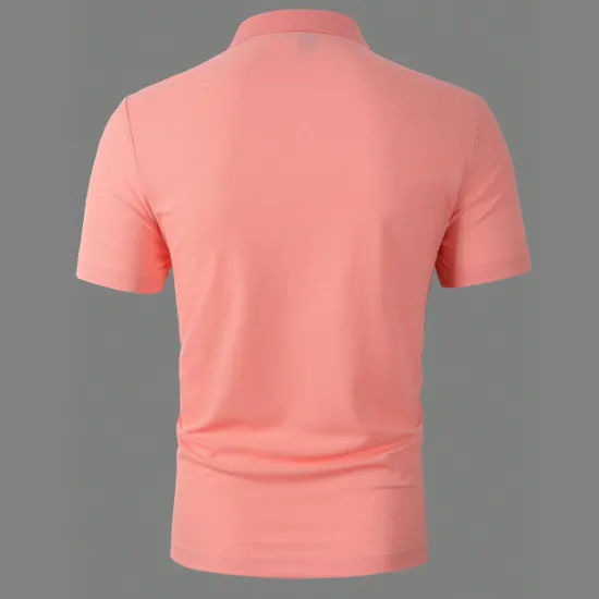 Clearance OUKU Men's Button Up Polos Polo Shirt Casual Holiday Lapel Short Sleeve Fashion Basic Plain Classic Summer Regular Fit Light Sky Blue Pink Army Green Brown Button Up Polos
