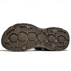New OUKU Men's Camouflage Sport Sandals with Adjustable Velcro Straps, Breathable Design and Durable Sole for Hiking, Outdoor Activities and Summer Wear