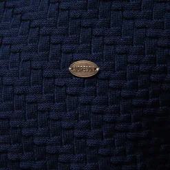 Outlet OUKU Men's Cardigan Sweater Cardigan Ribbed Knit Regular Tops Button Up Button-Down Solid Color V Neck Knitwear Fashion Work Causal Clothing Apparel Spring & Fall Navy Blue Beige S M L
