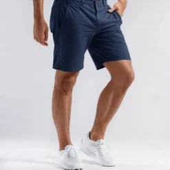 New OUKU Men's Cargo Pants Buttons Pocket Solid Color Breathable Outdoor Short Outdoor Party Business Simple Classic Style Black White Micro-elastic