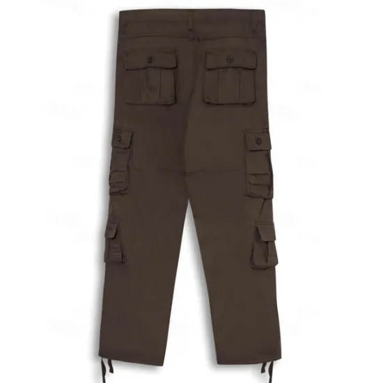 Discount OUKU Men's Cargo Pants Cargo Trousers Hiking Pants 8 Pocket Plain Comfort Breathable Outdoor Daily Going out Fashion Casual Gray Green Camouflage Black