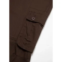 Online OUKU Men's Cargo Pants Cargo Trousers Trousers Work Pants Multi Pocket Plain Comfort Breathable Casual Daily Streetwear Sports Fashion ArmyGreen Grass Green Micro-elastic