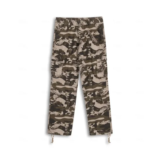 Discount OUKU Men's Cargo Pants Cargo Trousers Pocket Plain Comfort Breathable Outdoor Daily Going out Fashion Casual Gray Green Yellow camouflage