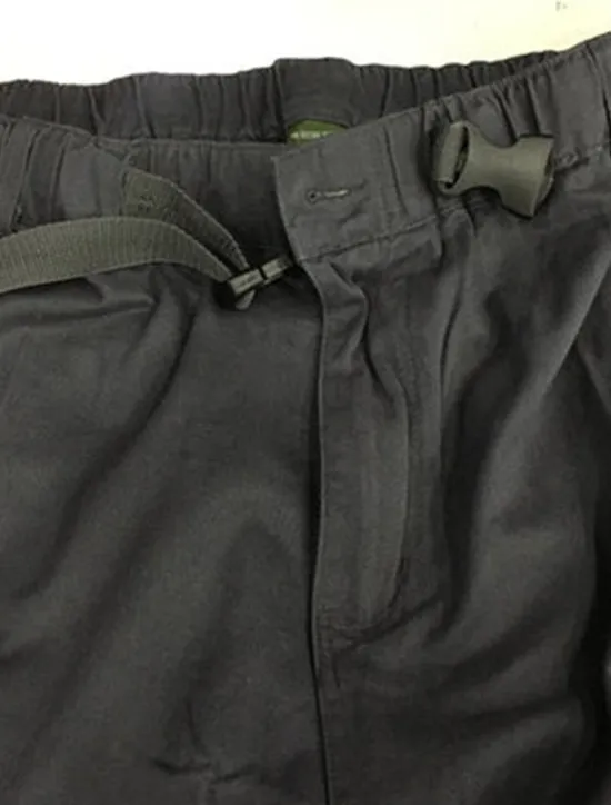 OUKU Men's Cargo Pants Cargo Trousers Combat Trousers Pocket Plain Comfort Breathable Outdoor Daily Going out Casual Big and Tall Black Green