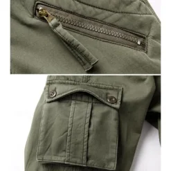 Clearance OUKU Men's Cargo Pants Cargo Trousers Combat Trousers Pocket Plain Comfort Breathable Outdoor Daily Going out Fashion Casual Black Army Green