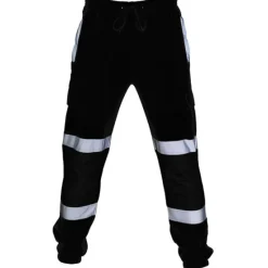 Discount OUKU Men's Cargo Pants Cargo Trousers Tactical Pants Trousers Work Pants Elastic Waist Reflective Waterproof Casual fluorescent green Black