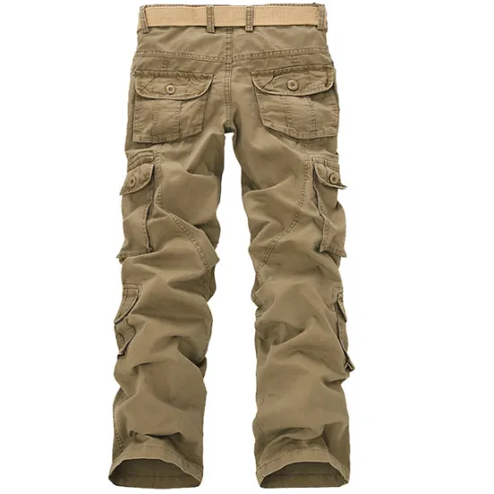 Clearance OUKU Men's Cargo Pants Cargo Trousers Combat Trousers Hiking Pants Pocket Plain Comfort Breathable Outdoor Daily Going out Fashion Casual Black Army Green