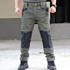 Outlet OUKU Men's Cargo Pants Hiking Pants Trousers Tactical Pants Military Camo Outdoor Regular Fit Waterproof Quick Dry Pants / Trousers Grey Hunting Climbing Camping / Hiking / Caving M L XL XXL Camouflage