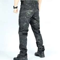 Outlet OUKU Men's Cargo Pants Hiking Pants Trousers Tactical Pants Military Camo Outdoor Regular Fit Waterproof Quick Dry Pants / Trousers Grey Hunting Climbing Camping / Hiking / Caving M L XL XXL Camouflage