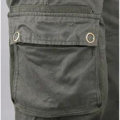 OUKU Men's Cargo Pants Hiking Pants Trousers Work Pants Military Outdoor Ripstop Breathable Quick Dry Multi Pockets Bottoms 6 Pockets Black Green Cotton Hunting Fishing Climbing 30 32 34 36 38