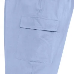 OUKU Men's Cargo Pants Joggers Cargo Joggers Trousers Drawstring Elastic Waist Multi Pocket Plain Breathable Outdoor Daily Camping & Hiking Fashion Classic Black White