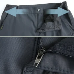 Best OUKU Men's Cargo Pants Tactical Pants Trousers Hiking Pants Buttons Multi Pocket Plain Quick Dry Wearable Outdoor Daily Camping & Hiking Fashion Classic Black Army Green