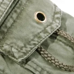 Hot OUKU Men's Cargo Pants Tactical Pants Trousers Buttons Multi Pocket Plain Wearable Outdoor Daily Camping & Hiking Fashion Classic ArmyGreen Black