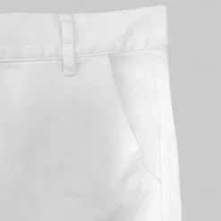 New OUKU Men's Cargo Pants Trousers Chinos Summer Pants Casual Pants Zipper Plain Comfort Breathable Full Length Casual Daily Holiday Fashion Basic Black White Micro-elastic
