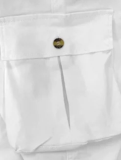 Best OUKU Men's Cargo Pants Trousers Chinos Summer Pants Casual Pants Zipper Plain Comfort Breathable Full Length Casual Daily Holiday Fashion Basic Black White Micro-elastic