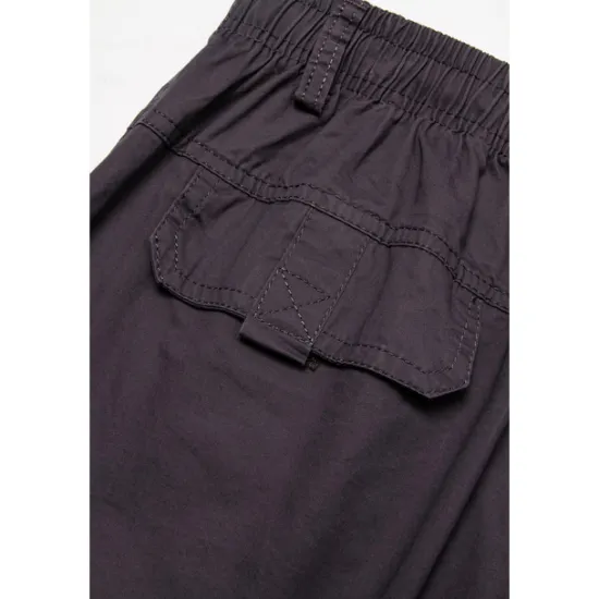 Outlet OUKU Men's Cargo Pants Trousers Casual Pants Pocket Straight Leg Solid Color Comfort Warm Daily Holiday Going out Sports Fashion Black Yellow Micro-elastic
