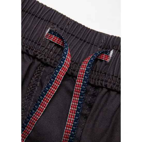 Outlet OUKU Men's Cargo Pants Trousers Casual Pants Pocket Straight Leg Solid Color Comfort Warm Daily Holiday Going out Sports Fashion Black Yellow Micro-elastic
