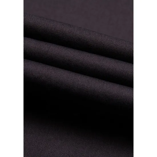 Outlet OUKU Men's Cargo Pants Trousers Casual Pants Pocket Straight Leg Solid Color Comfort Warm Daily Holiday Going out Sports Fashion Black Yellow Micro-elastic