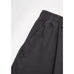 Outlet OUKU Men's Cargo Pants Trousers Casual Pants Pocket Straight Leg Solid Color Comfort Warm Daily Holiday Going out Sports Fashion Black Yellow Micro-elastic