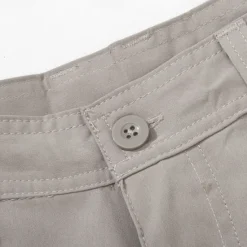 OUKU Men's Cargo Pants Trousers Buttons Multi Pocket Plain Quick Dry Moisture Wicking Full Length Outdoor Daily Camping & Hiking Fashion Classic Black Army Green
