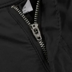 Clearance OUKU Men's Cargo Pants Trousers Buttons Multi Pocket Plain Wearable Outdoor Daily Camping & Hiking Fashion Classic Black Army Green