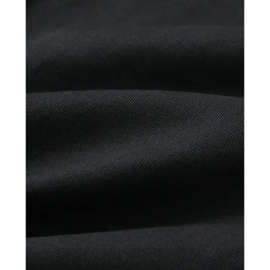 OUKU Men's Cargo Pants Trousers Chino Pants Casual Pants Elastic Waist Multi Pocket Straight Leg Plain Comfort Soft Full Length Outdoor Casual Daily Fashion Streetwear Black Khaki