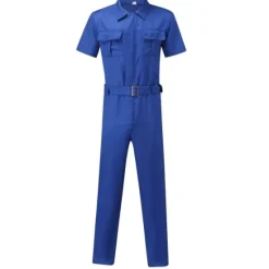 Sale OUKU Men's Cargo Pants Work Pants Jumpsuit Rompers Solid Color Nightclub Streetwear Stylish Casual / Sporty Slim Black Wine