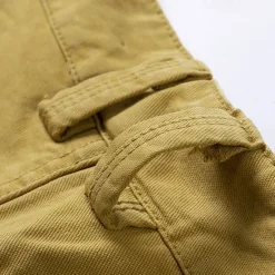 Discount OUKU Men's Cargo Shorts Camo Shorts Shorts Summer Shorts Zipper Multi Pocket Flap Pocket Plain Camo / Camouflage Comfort Wearable Knee Length Outdoor Sport Daily Fashion Casual Wine Blue