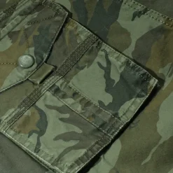 Clearance OUKU Men's Cargo Shorts Camo Shorts Shorts Hiking Shorts Zipper Multi Pocket Camouflage Daily Holiday Streetwear Stylish ArmyGreen Khaki Inelastic