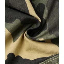 Outlet OUKU Men's Cargo Shorts Camo Shorts Shorts Summer Shorts Multi Pocket Flap Pocket Camouflage Comfort Wearable Knee Length Outdoor Sport Daily Fashion Casual Navy Blue Khaki