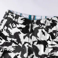 Best OUKU Men's Cargo Shorts Camo Shorts Shorts Summer Shorts Zipper Multiple Pockets Flap Pocket Camouflage Camo / Camouflage Comfort Wearable Short Outdoor Vacation Sport Casual Black Army Green