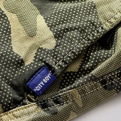 Best OUKU Men's Cargo Shorts Camo Shorts Shorts Summer Shorts Drawstring Elastic Waist Multi Pocket Camo / Camouflage Comfort Wearable Knee Length Outdoor Sport Daily Fashion Casual Camouflage khaki Camouflage