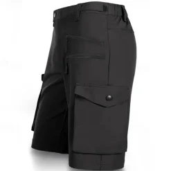 New OUKU Men's Cargo Shorts Camping Shorts Shorts Hiking Shorts Elastic Waist Multi Pocket Plain Waterproof Quick Dry Knee Length Sports Outdoor Daily Camping & Hiking Classic Style Athleisure Black Blue