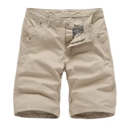 Clearance OUKU Men's Cargo Shorts Capri shorts Multi Pocket Plain Comfort Outdoor Calf-Length Outdoor Daily Going out Fashion Streetwear Black Army Green