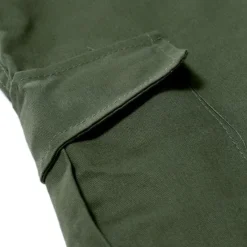 Outlet OUKU Men's Cargo Shorts Casual Shorts Flap Pocket Plain Comfort Breathable Outdoor Daily Going out Fashion Casual Black Army Green