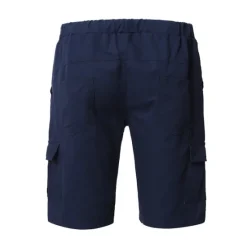 Outlet OUKU Men's Cargo Shorts Casual Shorts Flap Pocket Plain Comfort Breathable Outdoor Daily Going out Fashion Casual Black Army Green