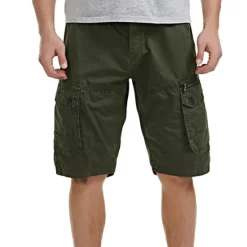 OUKU Men's Cargo Shorts Hiking Shorts Tactical Shorts Military Summer Outdoor Relaxed Fit 10