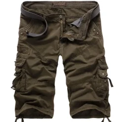 Online OUKU Men's Cargo Shorts Hiking Shorts Military Summer Outdoor Regular Fit 10